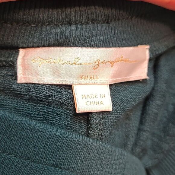 Spiritual Gangster Green Wide Leg Pants Sz Small Dark Green NEW! - Picture 8 of 13